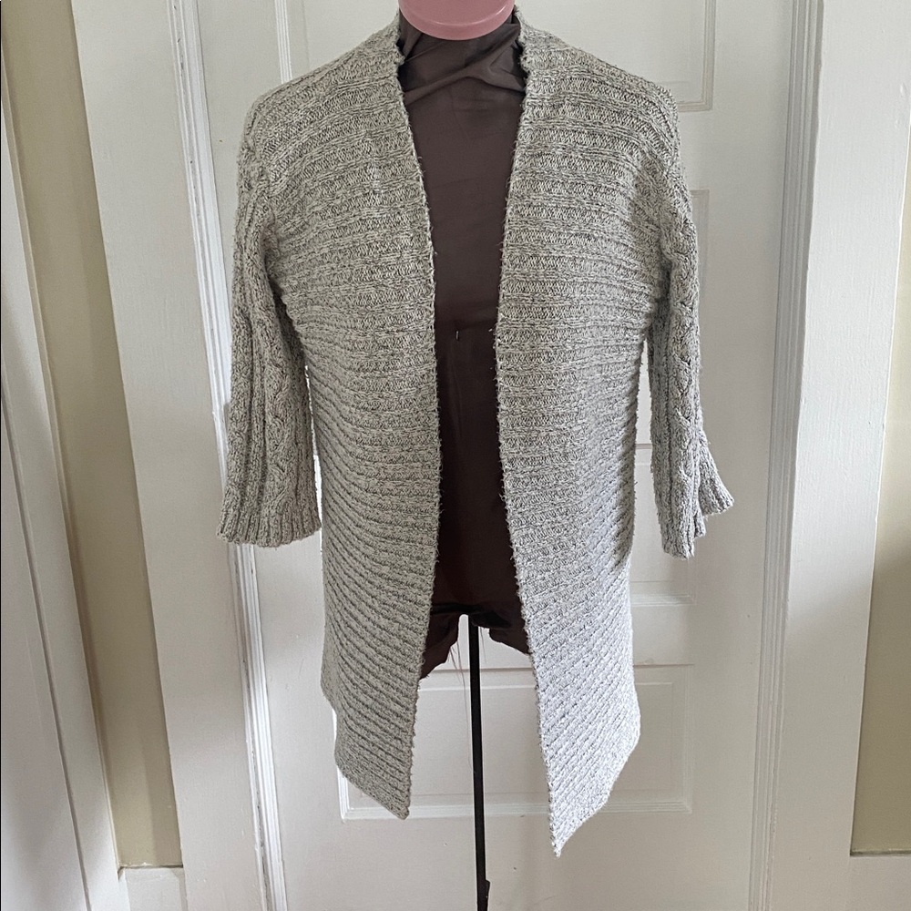 Sundance Chunky Rib Knit Open Cardigan‎ Medium
